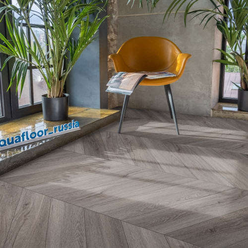 Виниловый ламинат Aquafloor Parquet Glue Chevron AF2553PGCh