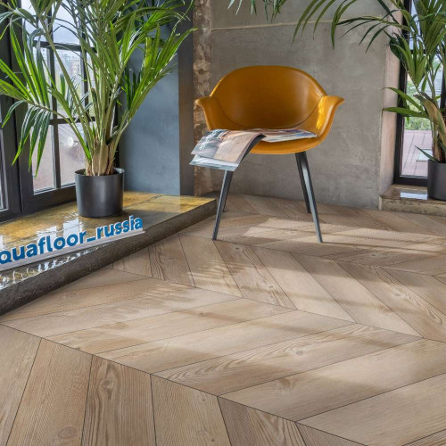 Виниловый ламинат Aquafloor Parquet Glue Chevron AF2555PGCh