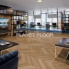 Кварцевая SPC плитка Damy Floor Chevron, Louvre