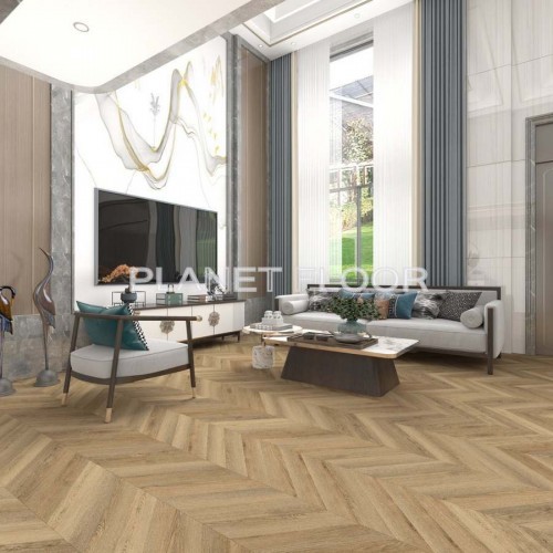 Кварцевая SPC плитка Damy Floor Chevron, Saint-Cloud