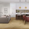 Кварцевая SPC плитка Damy Floor Chevron, Tuileries