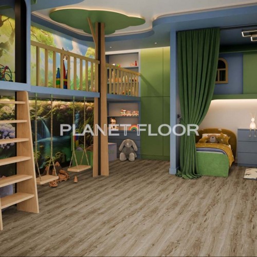 Кварцевая SPC плитка Damy Floor Family, Ginger Oak
