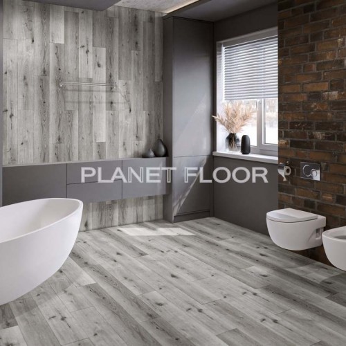 Кварцевая SPC плитка Damy Floor Family, Classic Gray Oak