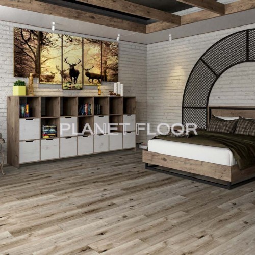 Кварцевая SPC плитка Damy Floor Family, Loft Oak