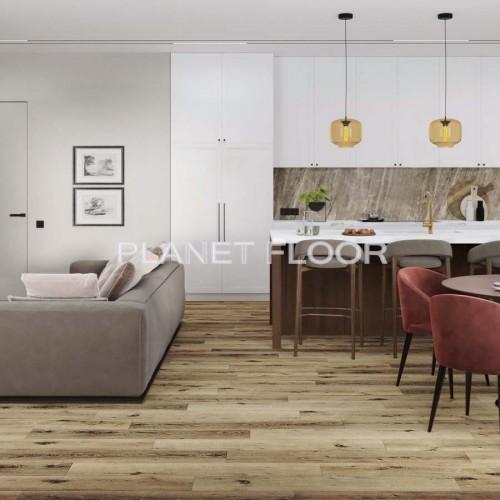 Кварцевая SPC плитка Damy Floor Family, Provincial Oak