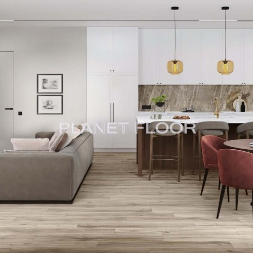 Кварцевая SPC плитка Damy Floor London, Natural Oak