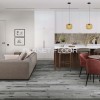 Кварцевая SPC плитка Damy Floor London, Silver Oak