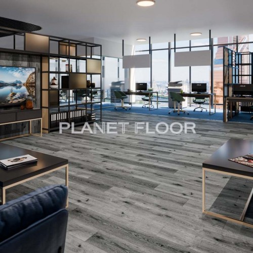 Кварцевая SPC плитка Damy Floor London, Silver Oak