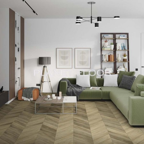 Кварц-виниловая LVT плитка Damy Floor Chevron, Amboise
