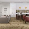 Кварц-виниловая LVT плитка Damy Floor Chevron, Amboise