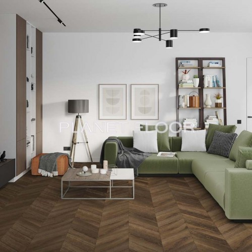 Кварц-виниловая LVT плитка Damy Floor Chevron, Chaillot