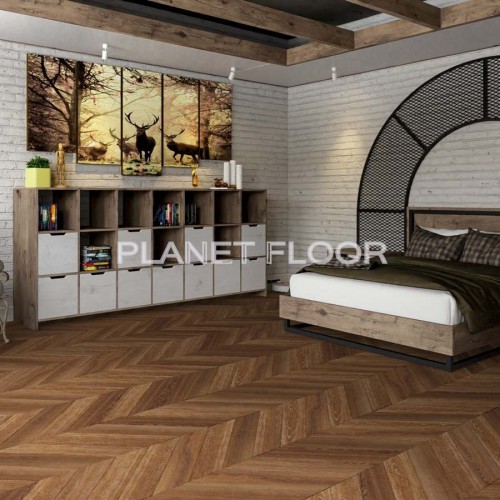 Кварц-виниловая LVT плитка Damy Floor Chevron, Chaillot