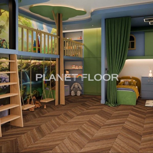 Кварц-виниловая LVT плитка Damy Floor Chevron, Chaillot