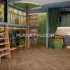 Кварц-виниловая LVT плитка Damy Floor Chevron, Louvre