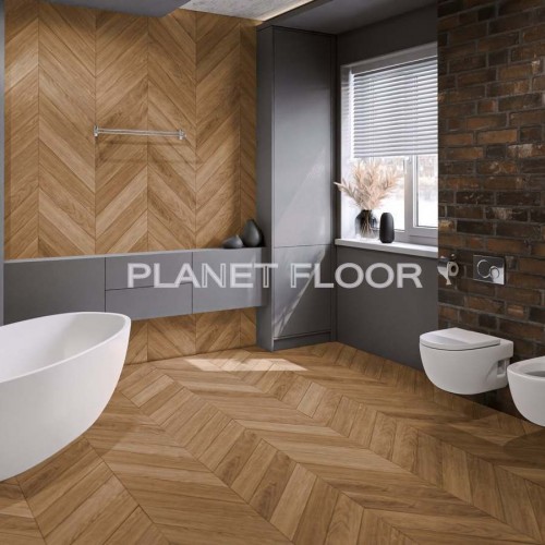 Кварц-виниловая LVT плитка Damy Floor Chevron, Montsoreau