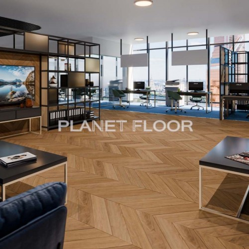 Кварц-виниловая LVT плитка Damy Floor Chevron, Montsoreau