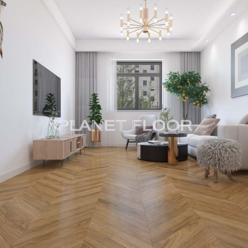 Кварц-виниловая LVT плитка Damy Floor Chevron, Montsoreau