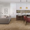 Кварц-виниловая LVT плитка Damy Floor Chevron, Saint-Cloud