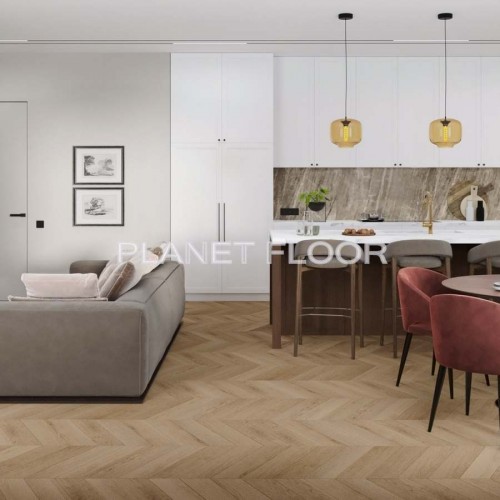 Кварц-виниловая LVT плитка Damy Floor Chevron, Saint-Cloud
