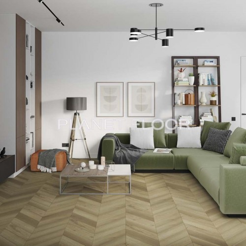 Кварц-виниловая LVT плитка Damy Floor Chevron, Saint-Germain