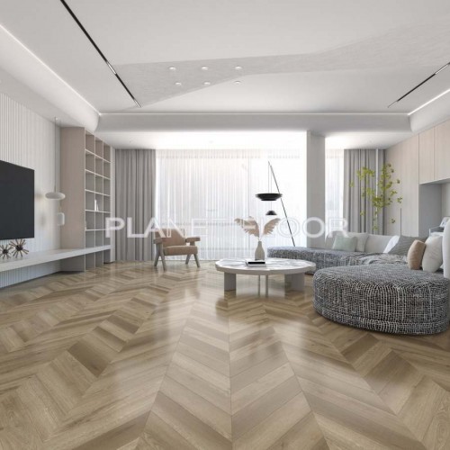 Кварц-виниловая LVT плитка Damy Floor Chevron, Saint-Germain