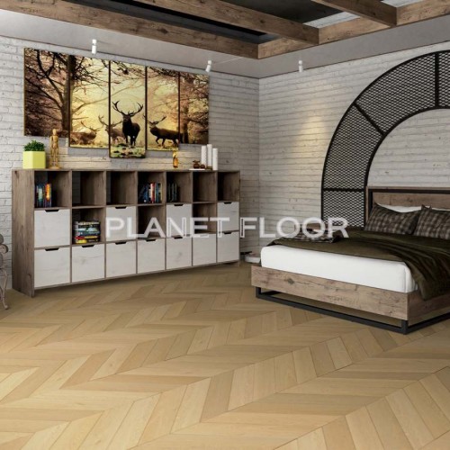 Кварц-виниловая LVT плитка Damy Floor Chevron, Tuileries
