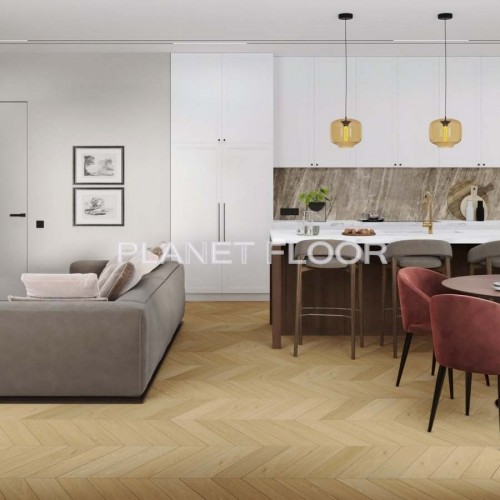 Кварц-виниловая LVT плитка Damy Floor Chevron, Tuileries