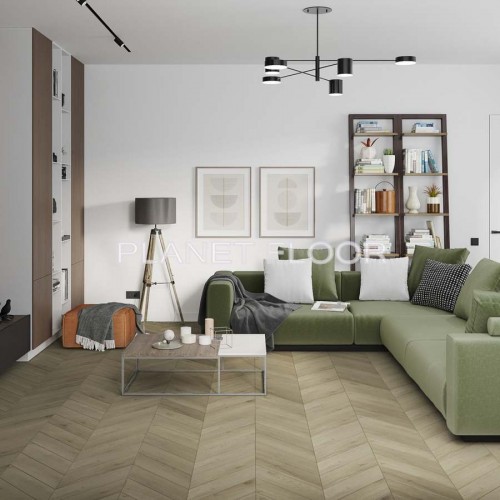 Кварц-виниловая LVT плитка Damy Floor Chevron, Versailles