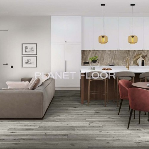 Кварц-виниловая LVT плитка Damy Floor Family, Aged Gray Oak