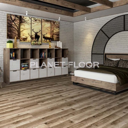 Кварц-виниловая LVT плитка Damy Floor Family, Exquisite Oak