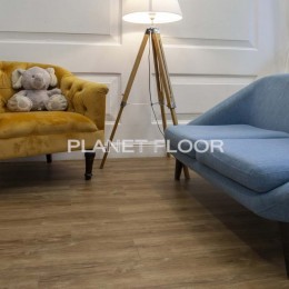 Кварц-виниловая LVT плитка Damy Floor Family, Ginger Oak