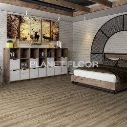 Кварц-виниловая LVT плитка Damy Floor Family, Ginger Oak