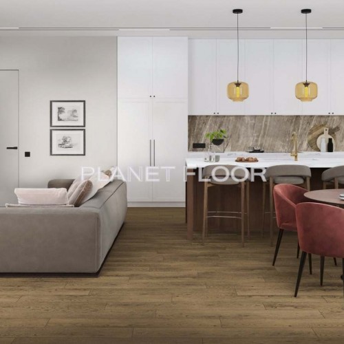 Кварц-виниловая LVT плитка Damy Floor Family, Mocha Oak