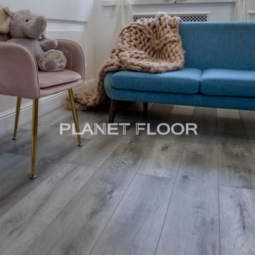 Кварц-виниловая LVT плитка Damy Floor Family, Rustic Gray Oak