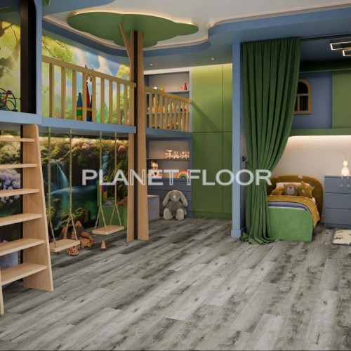 Кварц-виниловая LVT плитка Damy Floor Family, Rustic Gray Oak