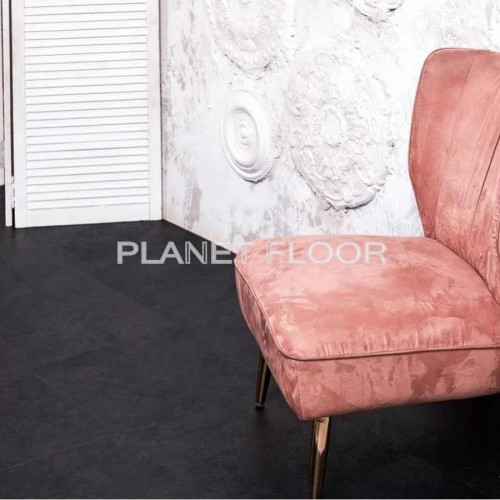 Виниловый ламинат Vinilam Ceramo Stone 61607 Сланцевый Черный