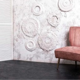Виниловый ламинат Vinilam Ceramo Stone 61607 Сланцевый Черный