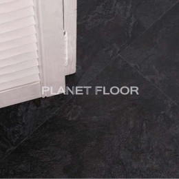 Виниловый ламинат Vinilam Ceramo Stone 61607 Сланцевый Черный