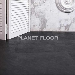 Виниловый ламинат Vinilam Ceramo Stone 61607 Сланцевый Черный