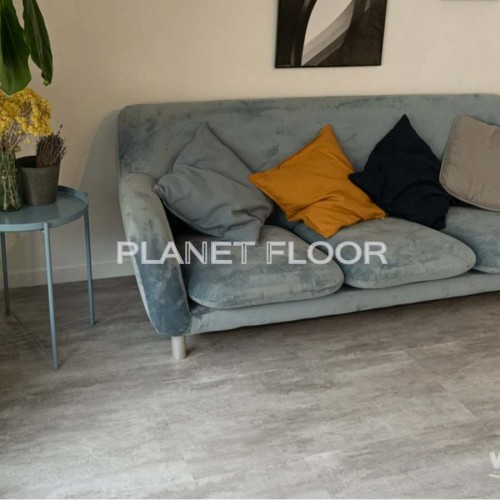 Виниловый ламинат Vinilam Ceramo Stone 71614 Цемент Светлый 