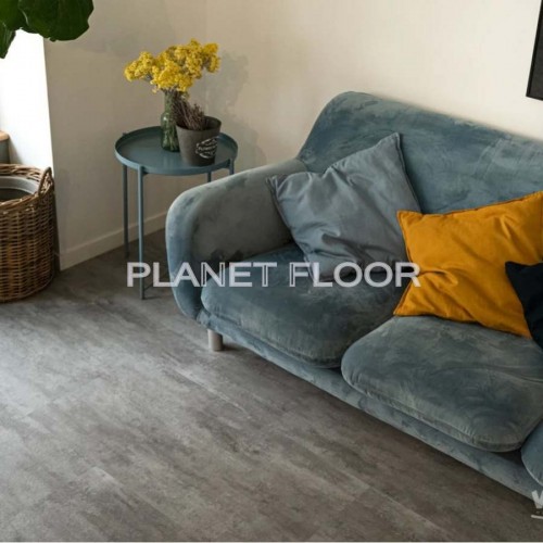 Виниловый ламинат Vinilam Ceramo Stone 71614 Цемент Светлый 