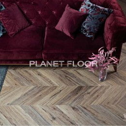 Виниловый ламинат Vinilam Parquet Chevron Glue RI107516 Шеврон Лувр Glue
