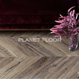 Виниловый ламинат Vinilam Parquet Chevron Glue RI107516 Шеврон Лувр Glue