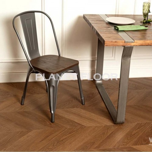Виниловый ламинат Vinilam Parquet Chevron Glue I1651102 Шеврон Плезир Glue