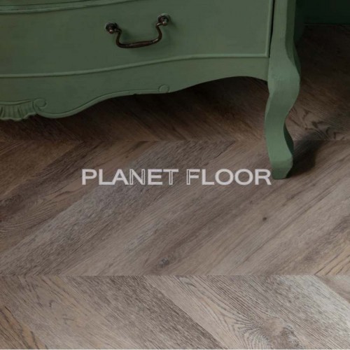 Виниловый ламинат Vinilam Parquet Chevron Glue RI153616CL4 Шеврон Шампань Glue