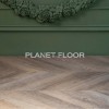 Виниловый ламинат Vinilam Parquet Chevron Glue RI153616CL4 Шеврон Шампань Glue