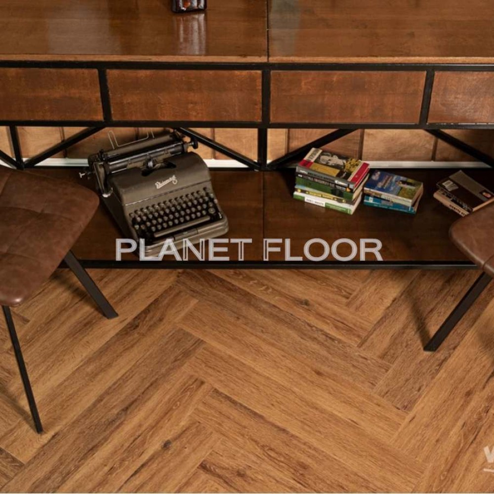 Виниловый ламинат Vinilam Parquet Herringbone Glue GD11210 Паркет Де Вилль