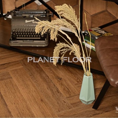 Виниловый ламинат Vinilam Parquet Herringbone Glue GD11210 Паркет Де Вилль
