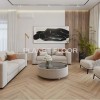 Виниловый ламинат Vinilam Parquet Herringbone Glue GD11355 Паркет Монпелье