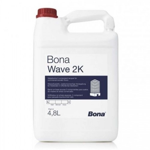 Лак Bona Wave 2K (полуматовый) 5 л, рис. 1